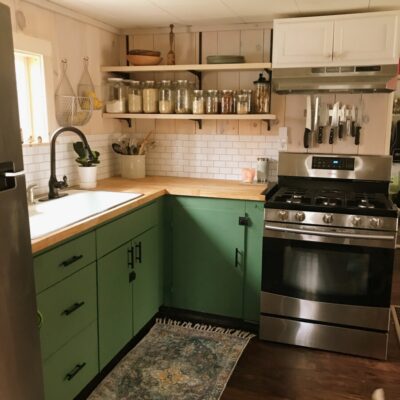 Budget Friendly DIY Cottage Kitchen Renovation