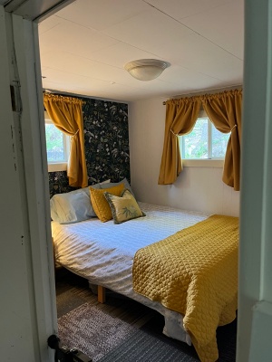 Cottage Guest Bedroom After Mini Update
